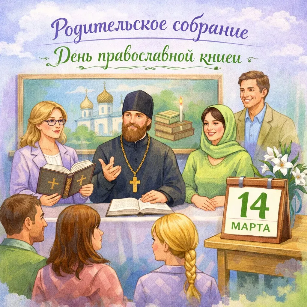 📖 День православной книги в школе В рамках празднования Дня православной книги (отмечается 14 марта)