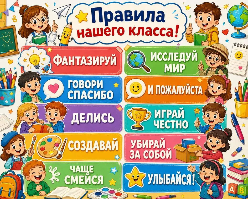 Правила класса, которые работают✌️