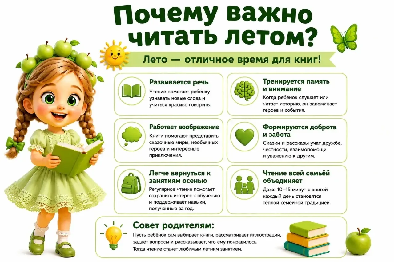📢☀️Лето в обнимку с книгой: почему это лучшее время для чтения? 📚