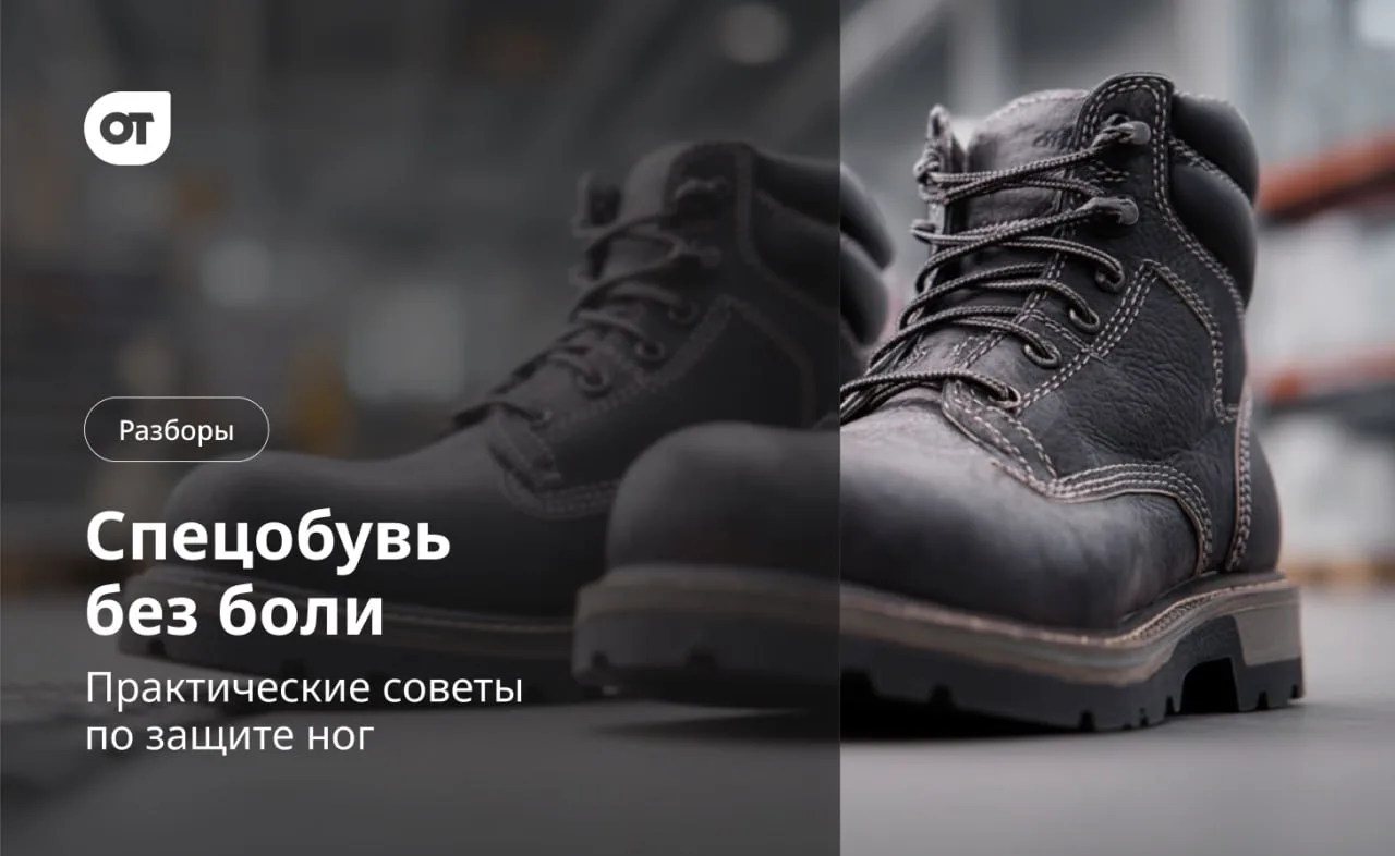 Спецобувь без боли: практические советы по защите ног