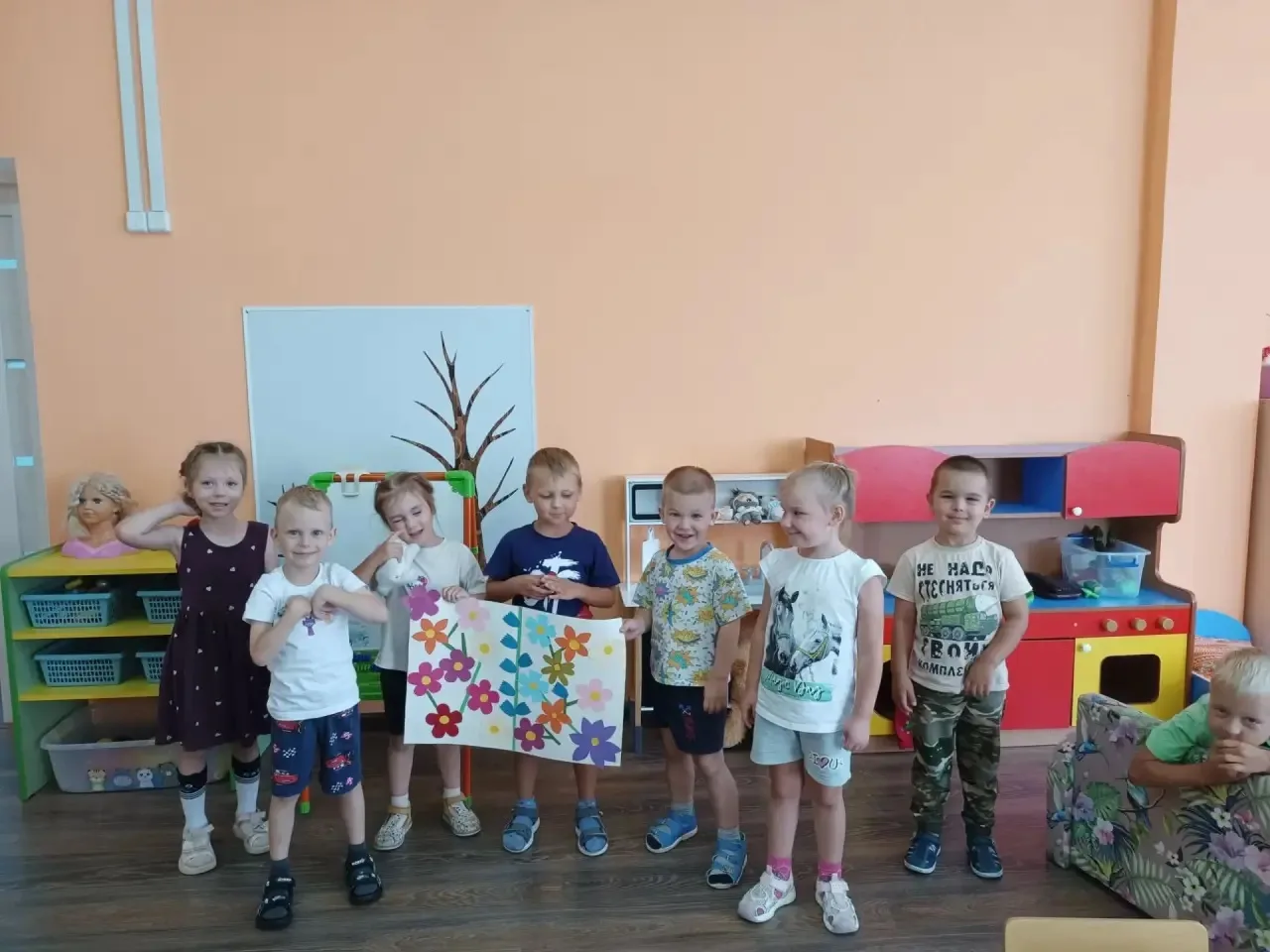 🌼 Цветочная полянка в группе «Буквоежки»