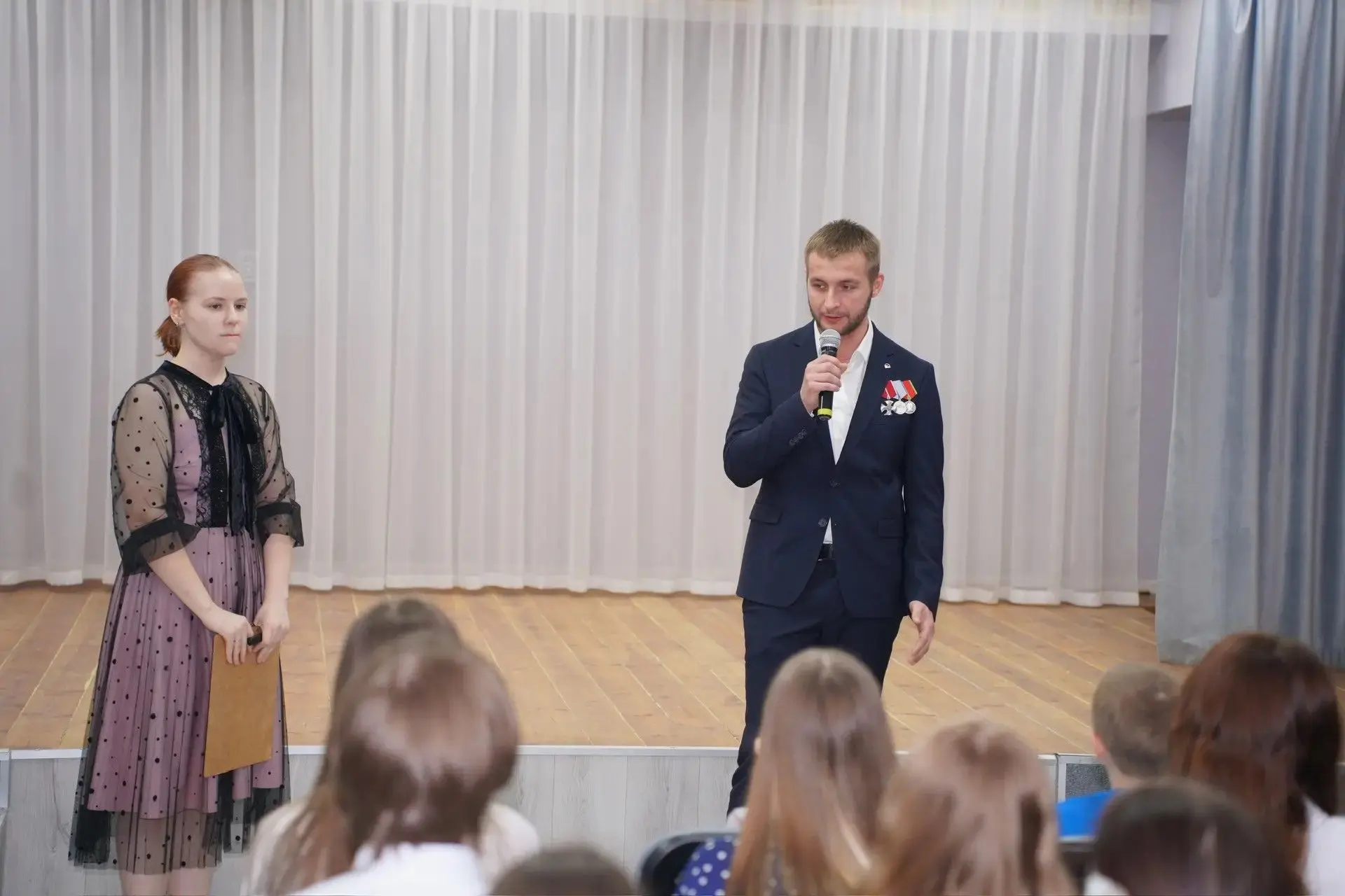 Участник СВО провел урок мужества в Доме творчества «Октябрьский»⭐   Иван Аксенов, позывной «Космос»