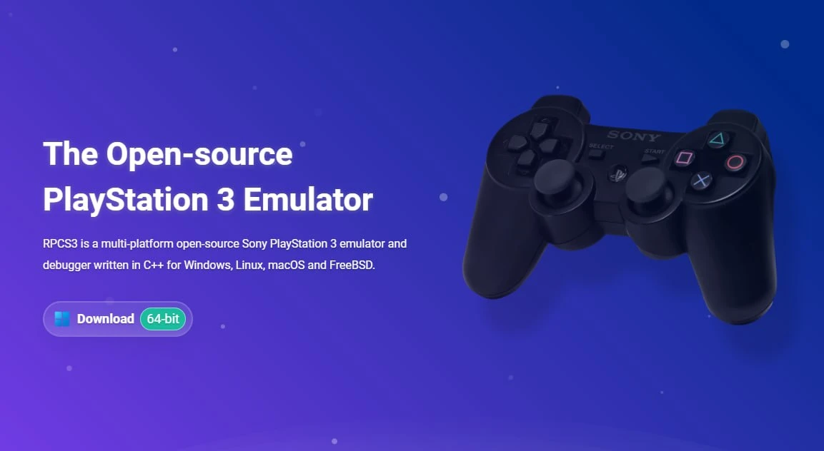 Эмулятор PlayStation 3 с открытым исходным кодом