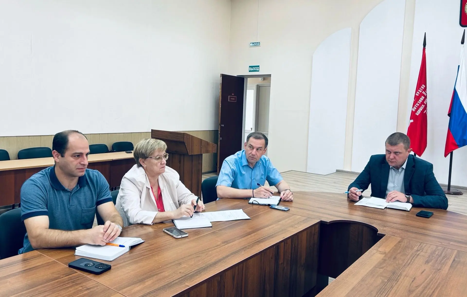 👥На традиционном аппаратном совещании обсудили вопросы реализации муниципального имуще...