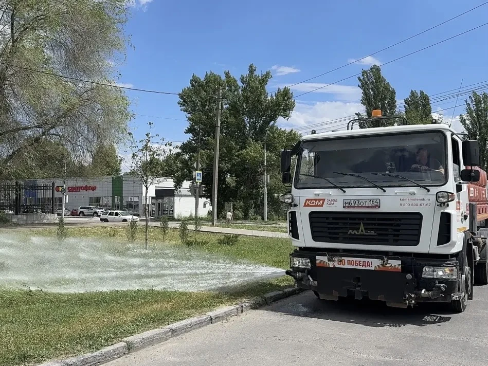 🚜 Механизированный полив зеленых зон