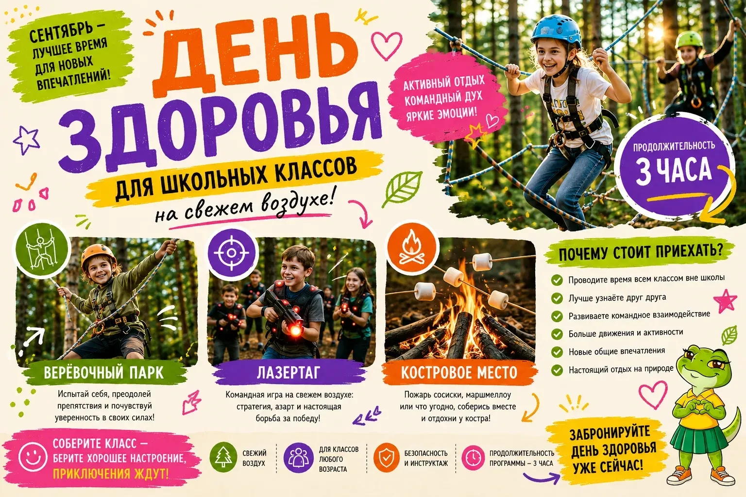 ДЕНЬ ЗДОРОВЬЯ В «МЕДНОЙ ГОРКЕ» — ВРЕМЯ ВЫБРАТЬСЯ ИЗ-ЗА ПАРТ!