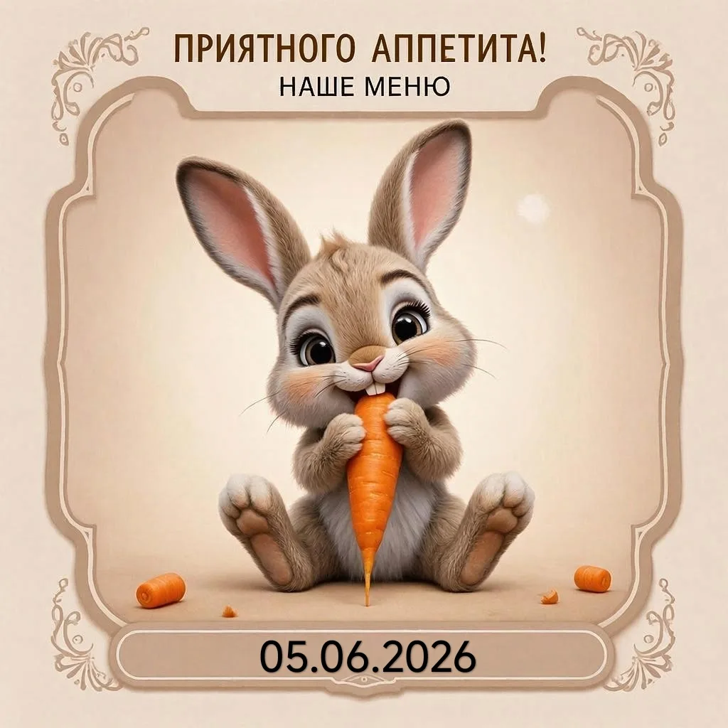 🥗 Рубрика: «Приятного аппетита!»