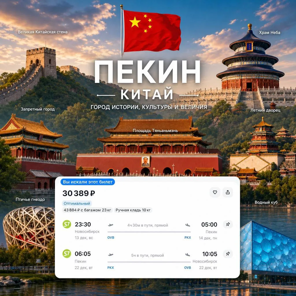 Улететь из Новосибирска
