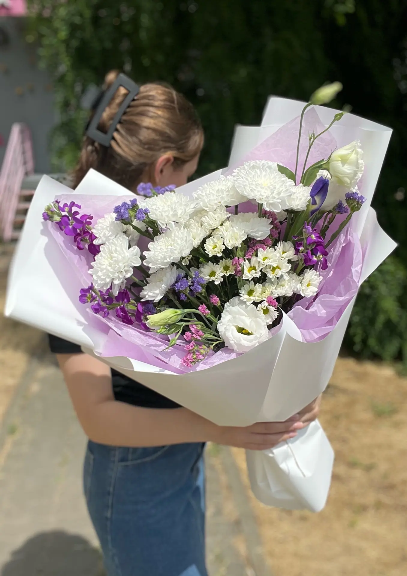 Белая лаванда 🤍💜