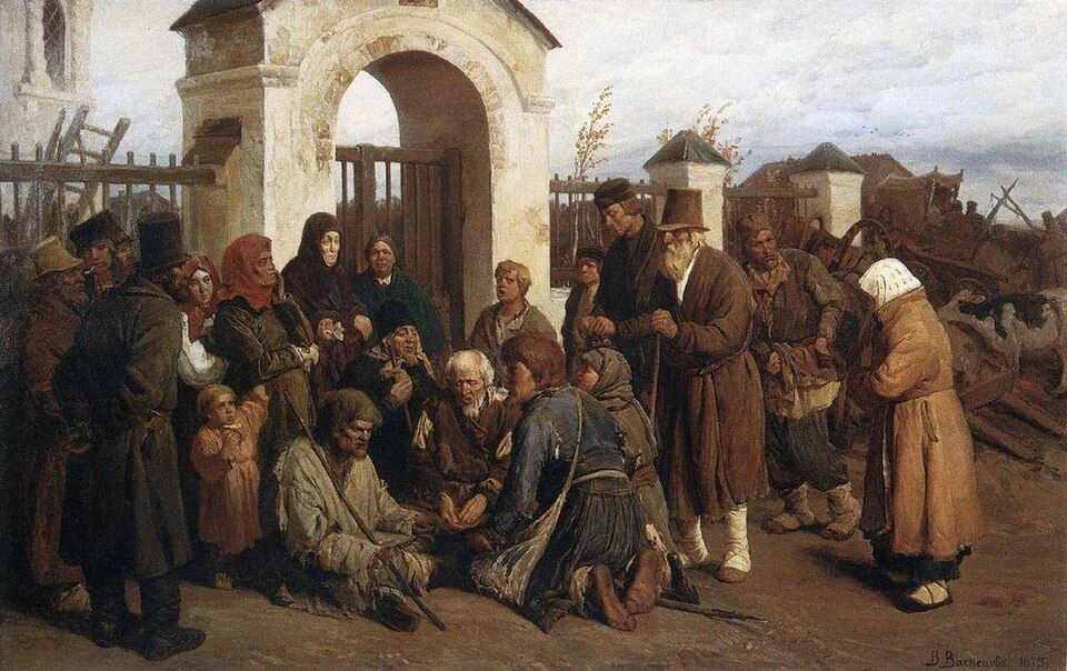 🖼️ «Богомольцы», 1876–1877

🎨 Виктор Михайлович Васнецов
(1848–1926)
Холст, масло. 80,5 × 132 см

