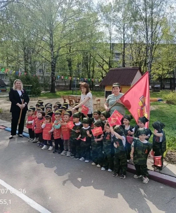 7 мая 2026 года в нашем детском саду состоялся парад, посвященный Дню Победы. Эта трога...