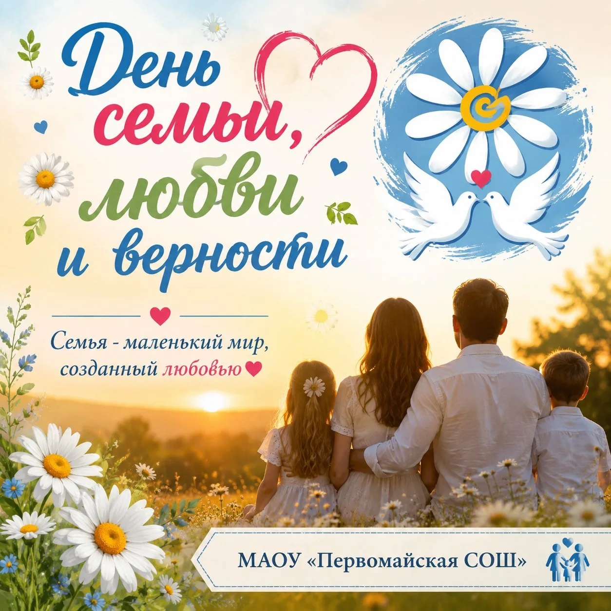 🕊️С ДНЁМ СЕМЬИ, ЛЮБВИ И ВЕРНОСТИ!