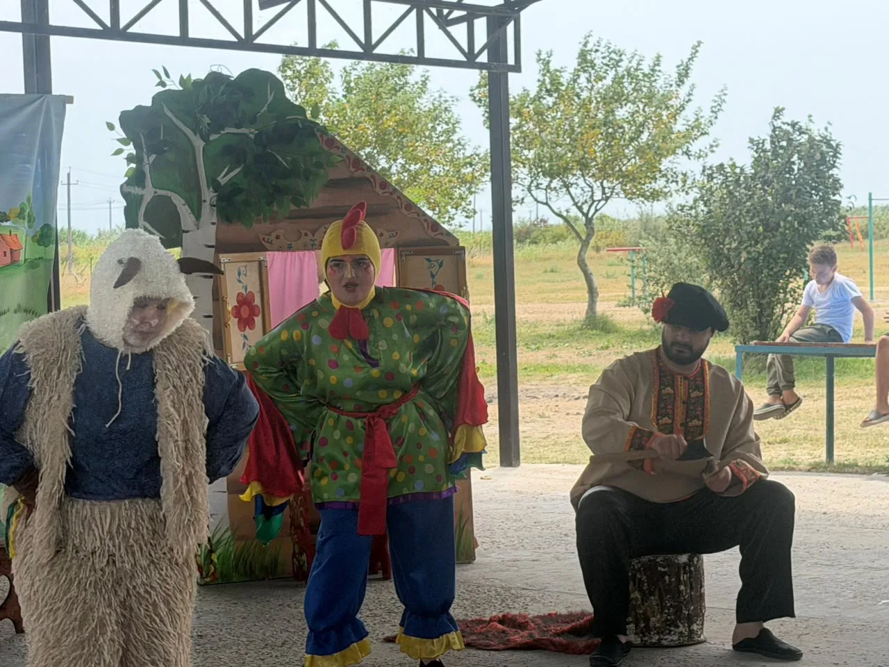 «Дети в лагере»😄