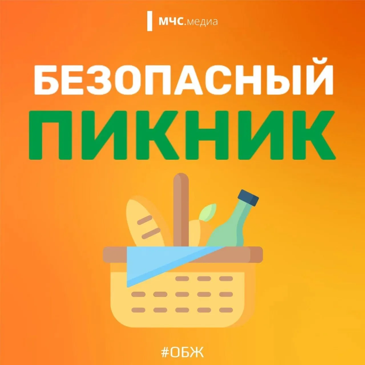 Безопасный пикник в конце лета
