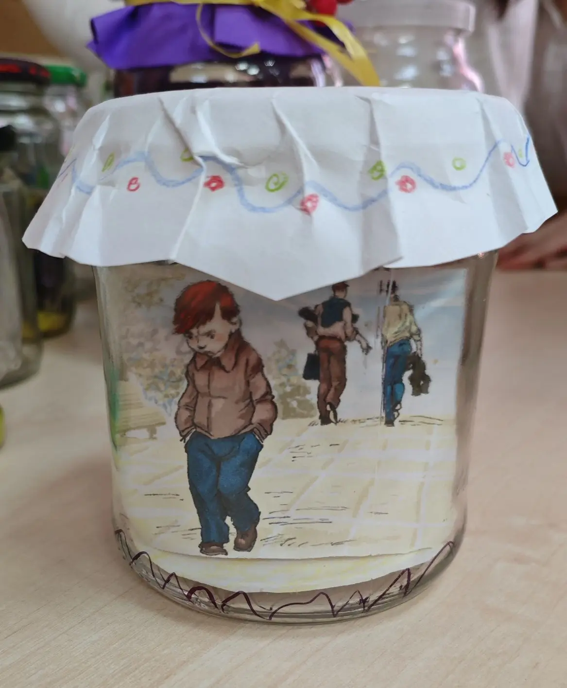 Консервированные произведения?!   Дети нашей школы, вдохновленные увлекательными занятиями по литера