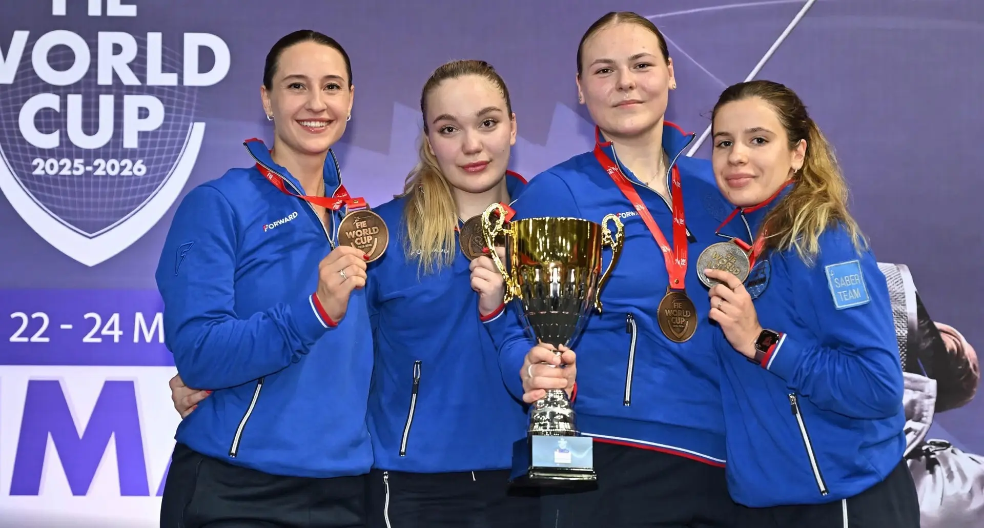 Российские саблистки выиграли этап Кубка мира в Лиме! 🔥🥇🥇🥇🥇🔥