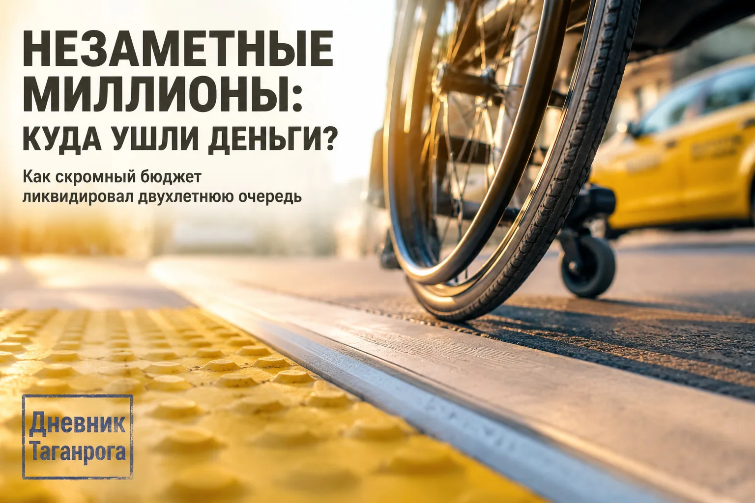 ♿ Есть в городском бюджете программа, про которую не принято говорить громко — и зря. «Доступная сре