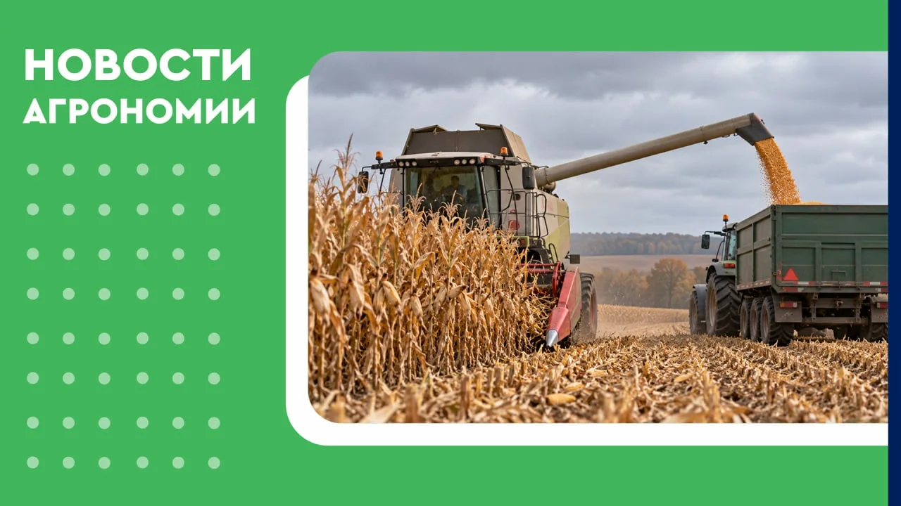 🌽 В Липецкой области стартовала уборка кукурузы