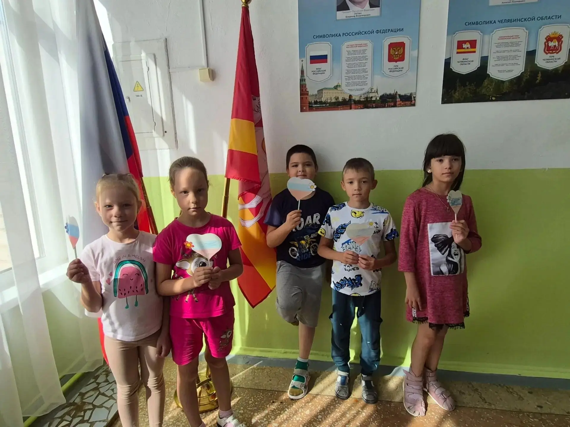 Неделя Российского флага в нашем саду!