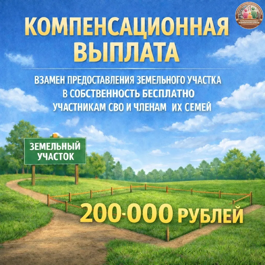 ✅Компенсационная выплата взамен предоставления земельного участка в собственность беспл...