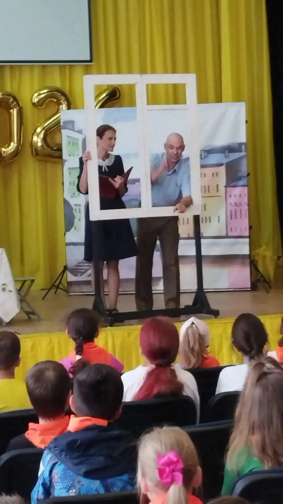 🎭 Спектакль «Как это было?» в «Подсолнушках» 💔🕯️Сегодня для ребят из пришкольного лагеря «Подсолн