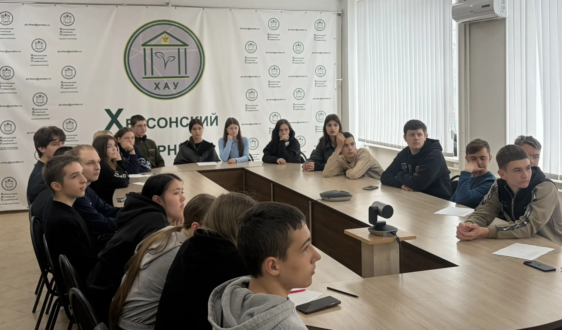 🎥Кинолекторий в ХАУ: фильм «Предательство»!  🎓Студенты Херсонского аграрного университета и Скадовск