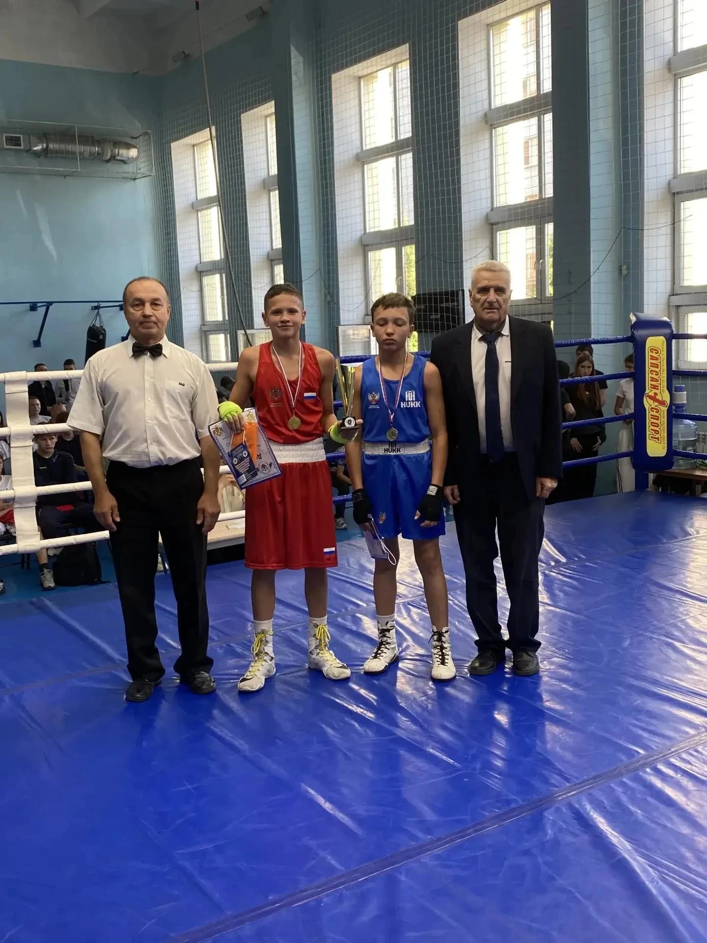 🥇 Турнир по боксу памяти Е. А. Егорова: победа наших ребят!