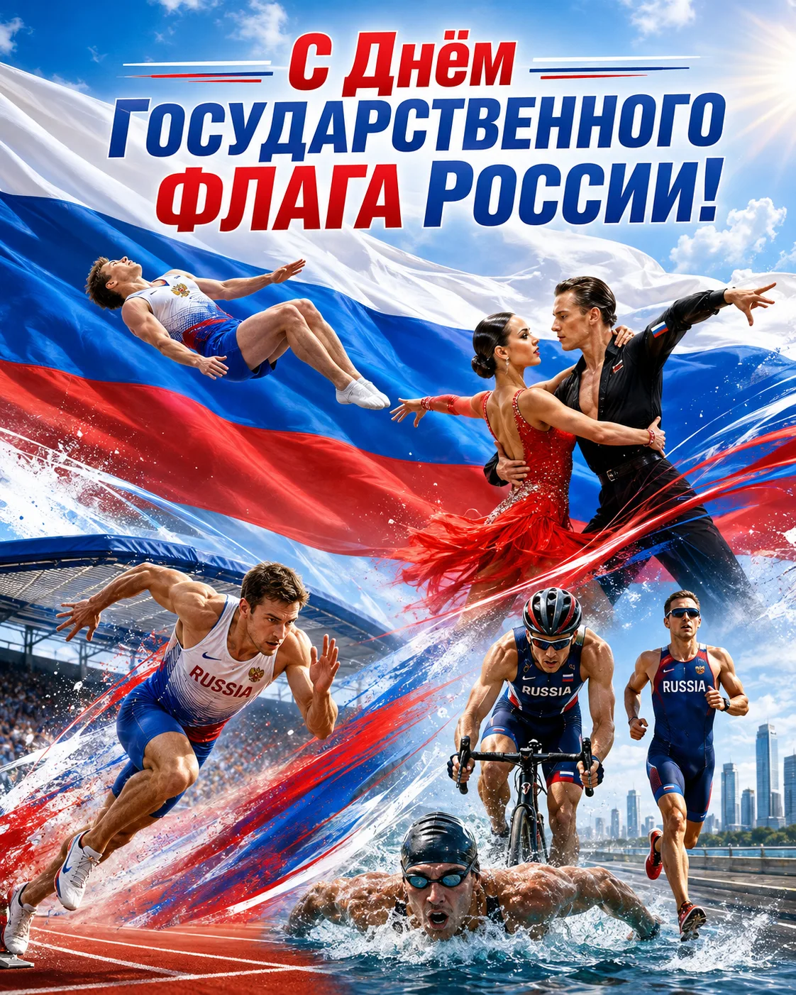 🇷🇺 С Днём Государственного флага Российской Федерации! 🇷🇺