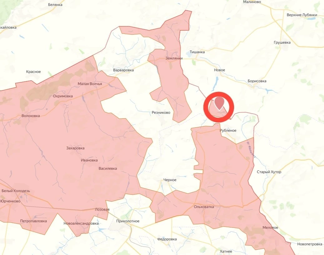 ⚡️Российские военные освободили населенный пункт Крейдянка на северо-востоке Харьковско...