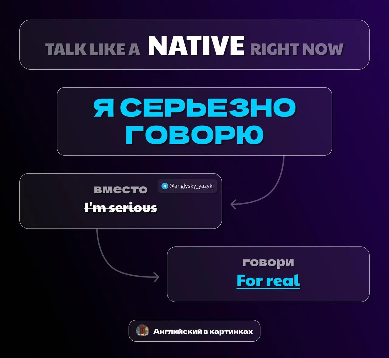 🥱 For real — вместо скучного I'm serious 

Скучное I'm serious замените на живое for real. Звучит к