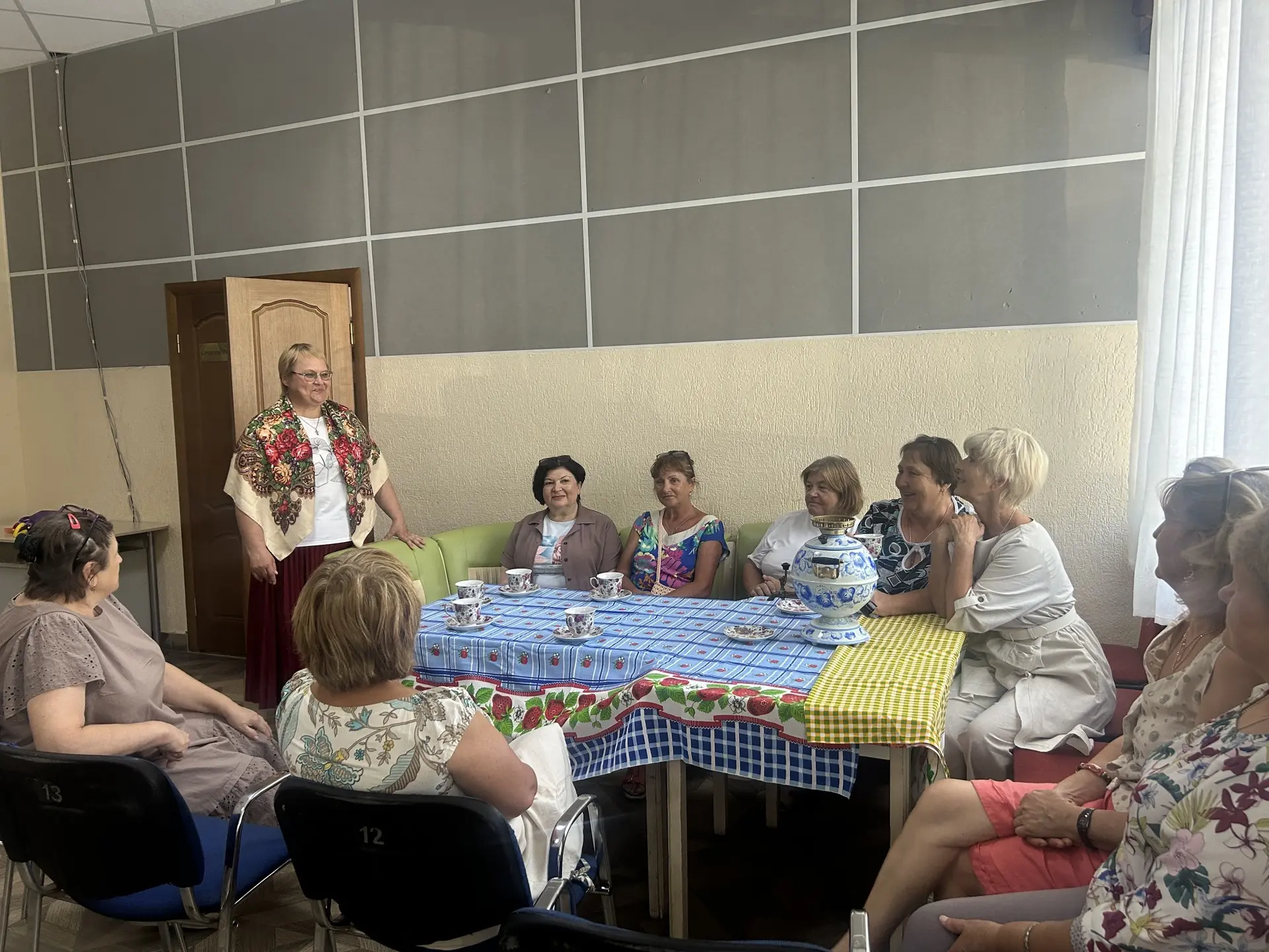 В рамках проекта «Кубанское долголетие» в Доме культуры прошло мероприятие «Традиции се...