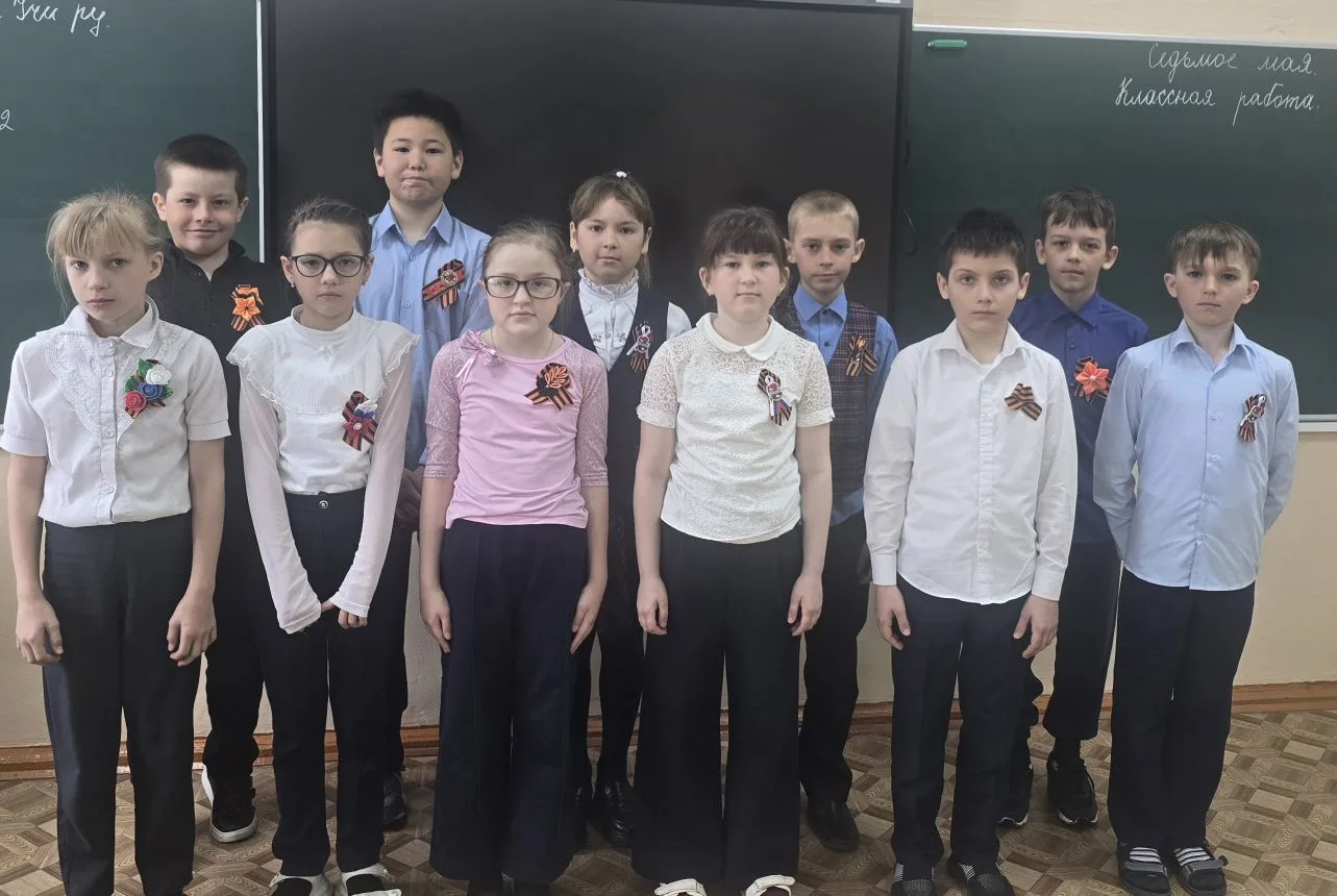 Сотрудники и обучающиеся школы села Чапланово активно принимают участие в акции «Георги...