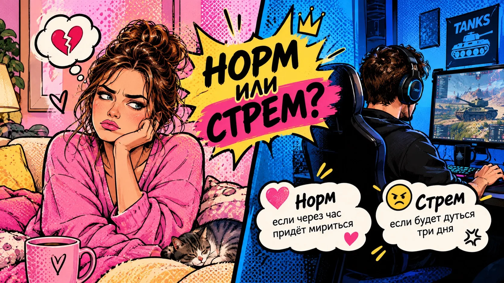 🤔 НОРМ ИЛИ СТРЁМ?