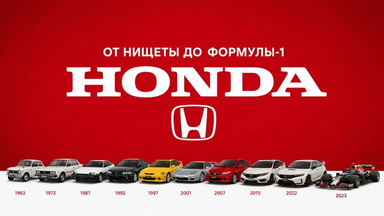 HONDA: КУЗНЕЦ, ФОРМУЛА-1 И МОТОР В КАЖДОМ ГАРАЖЕ ПЛАНЕТЫ