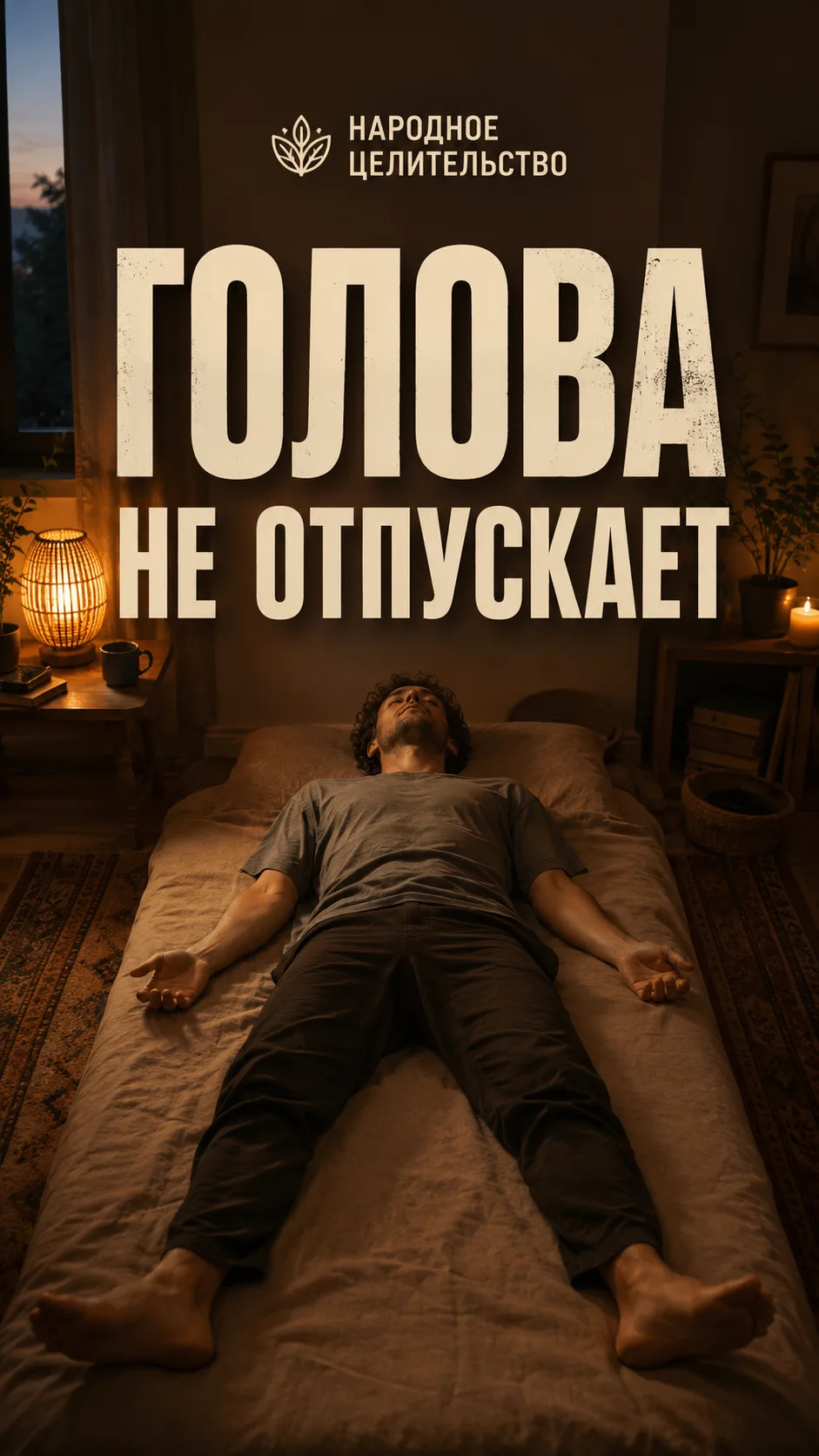 Когда вечером голова не останавливается, иногда начинать надо не с мыслей, а с тела.