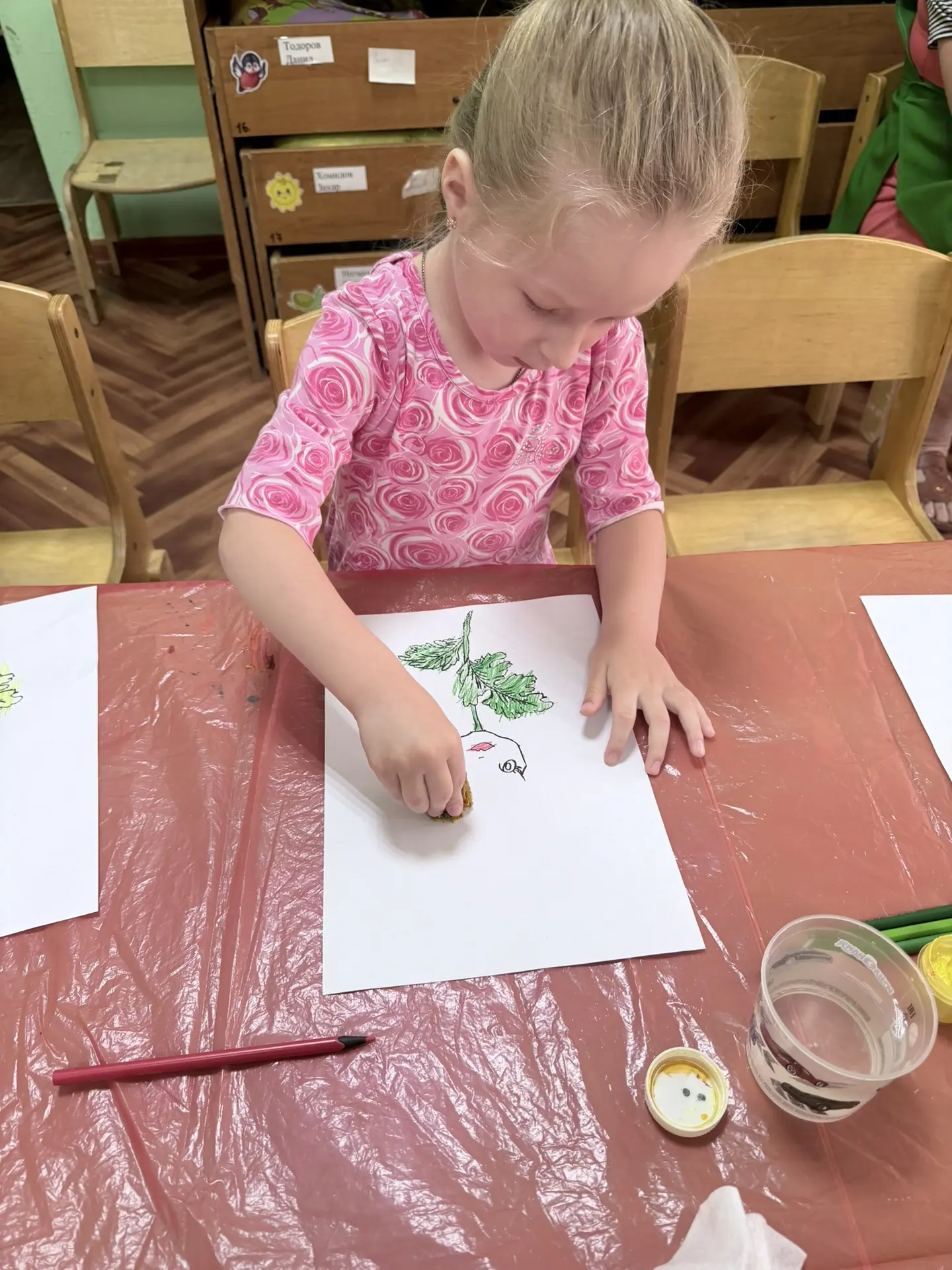 ✅Рисование 🎨губкой для детей — оригинальная и увлекательная техника👍, способствующая ...