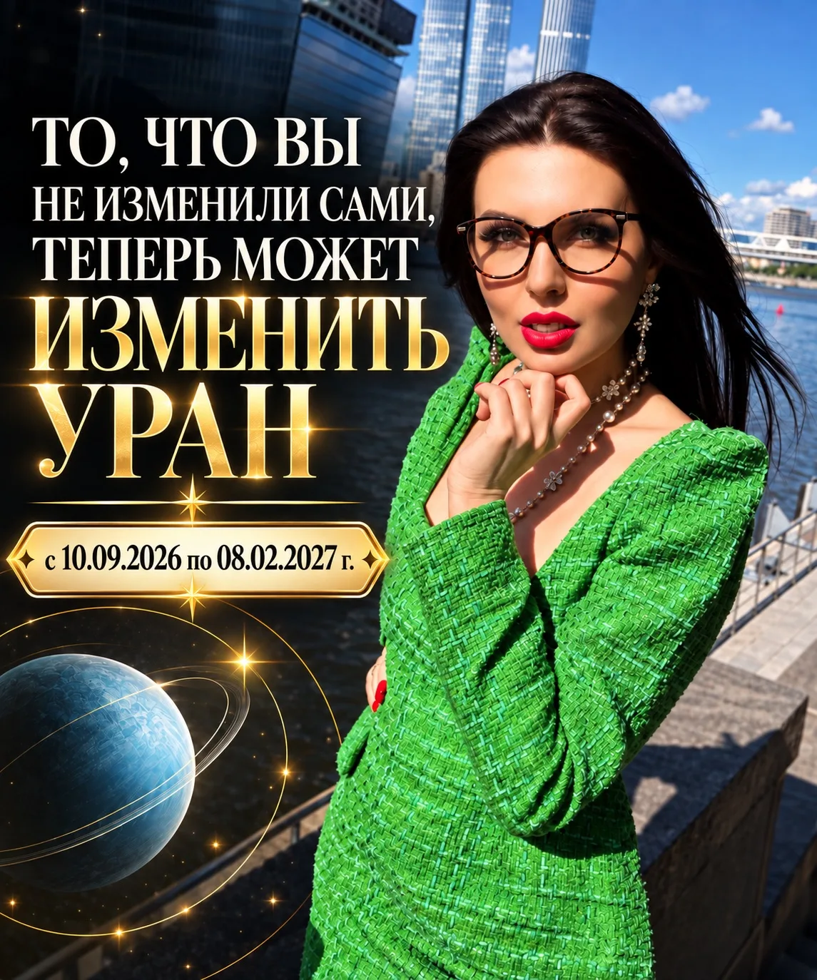 ТО, ЧТО ВЫ НЕ ИЗМЕНИЛИ САМИ, ТЕПЕРЬ МОЖЕТ ИЗМЕНИТЬ УРАН