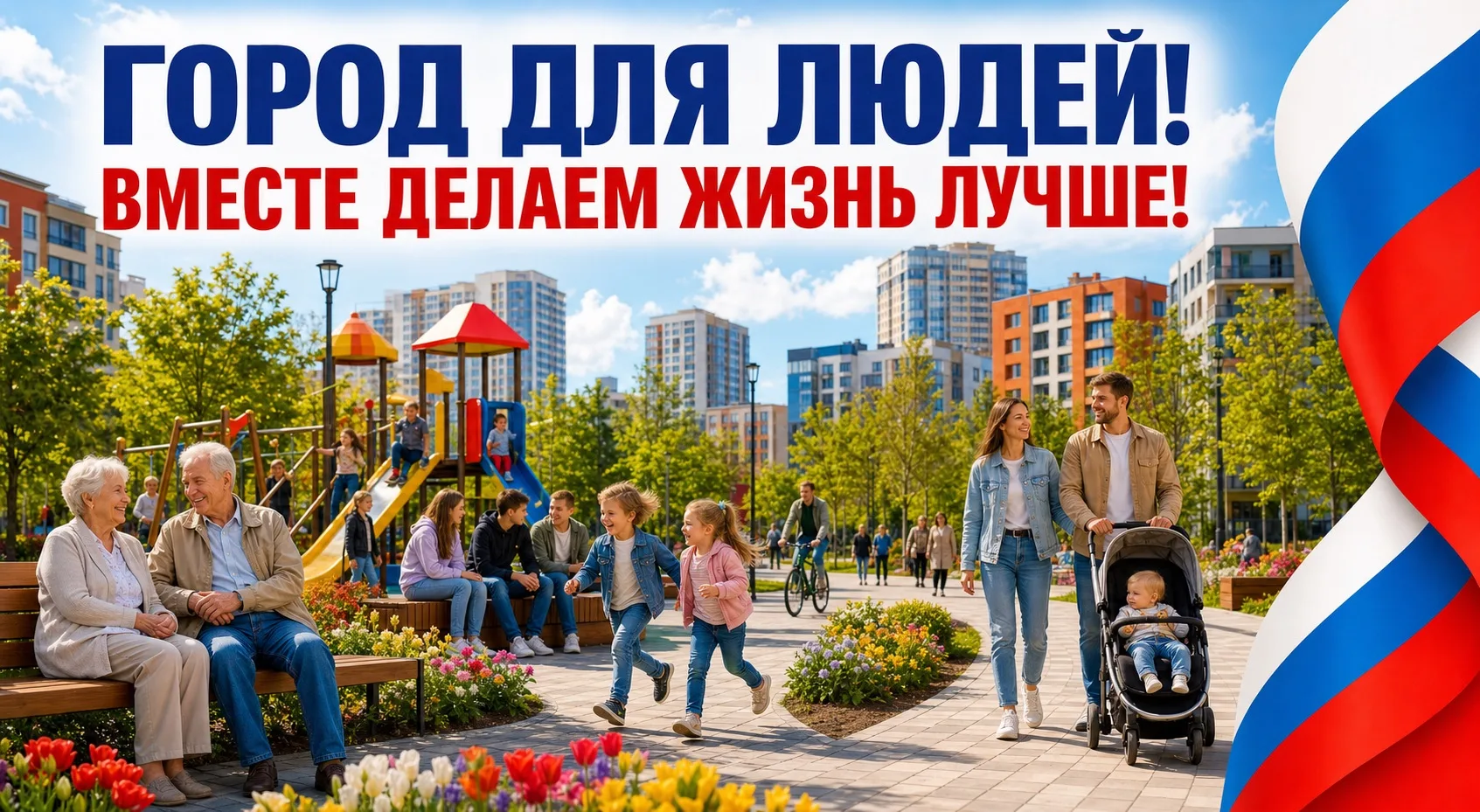 🇷🇺 ДЕЛАЕМ ГОРОД КОМФОРТНЕЕ ВМЕСТЕ!

Друзья , у вас есть реальный шанс повлиять на то, как будет вы