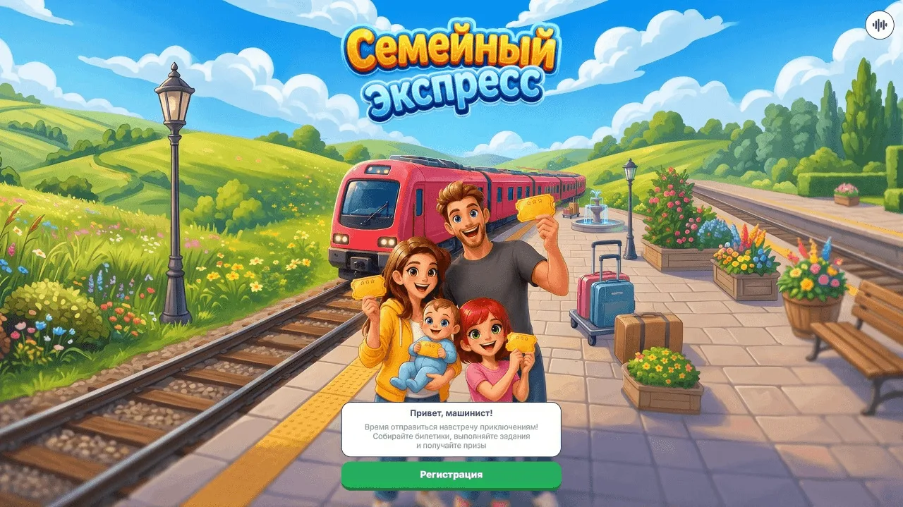 📣Акция Барни, Huggies, Агуша, Самокат, Yokosun: «Семейный экспресс»