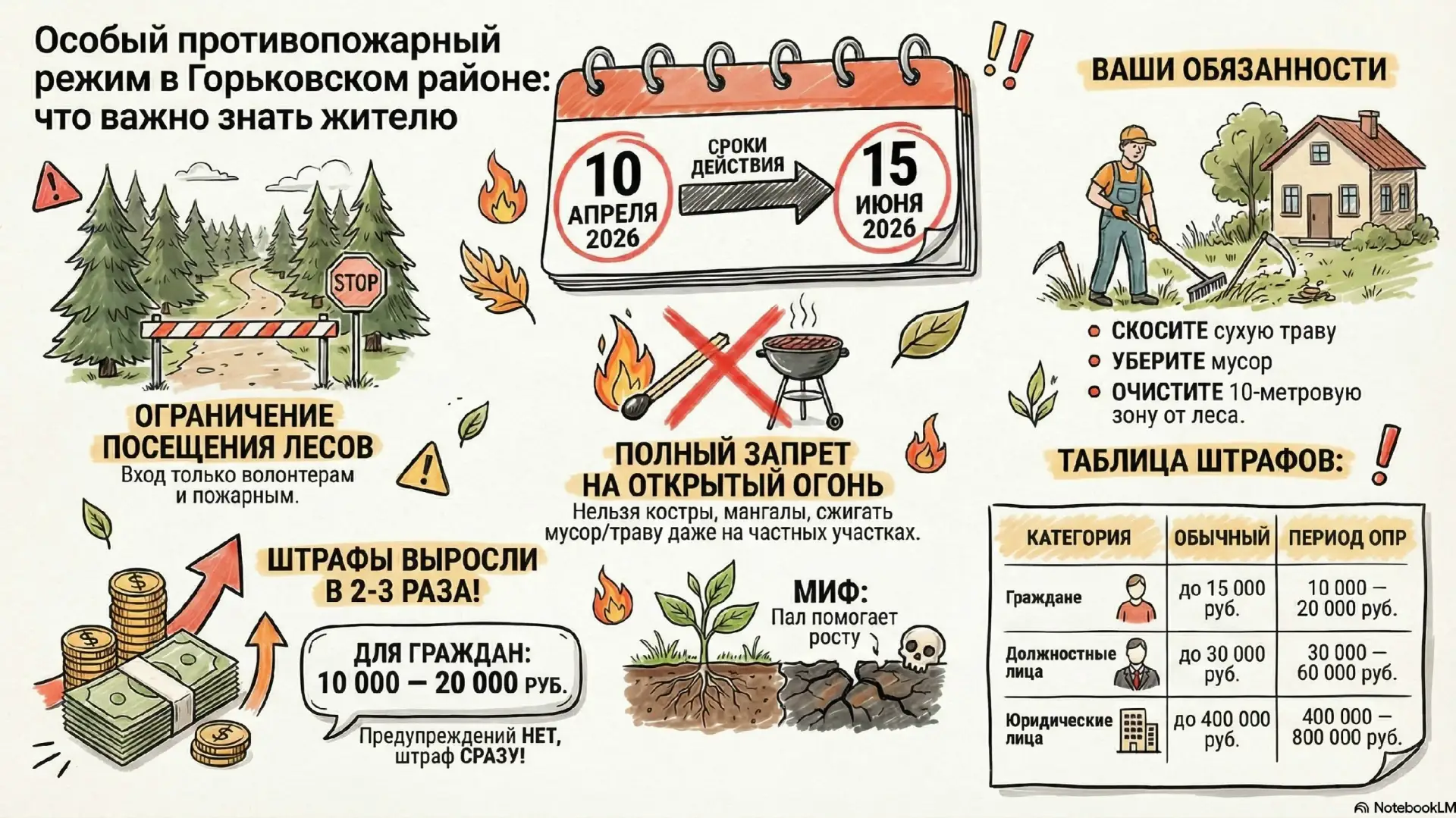 На район обрушился порывистый ветер. В такую погоду возрастает пожарная опасность. Вете...