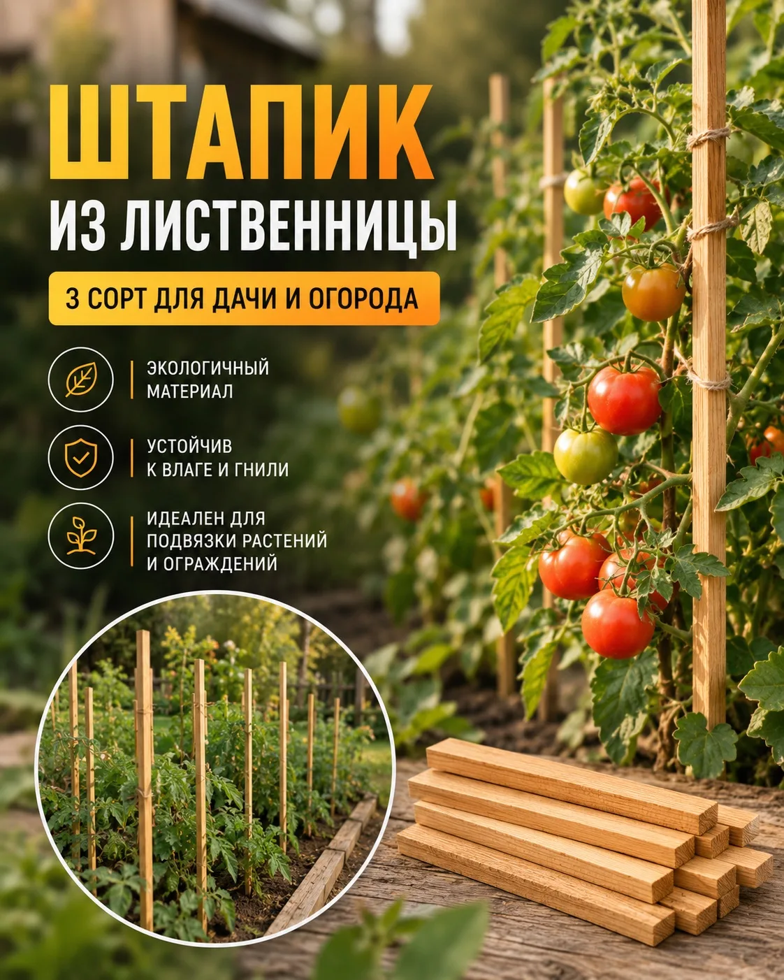 Правильная подвязка – залог здорового урожая 🌱