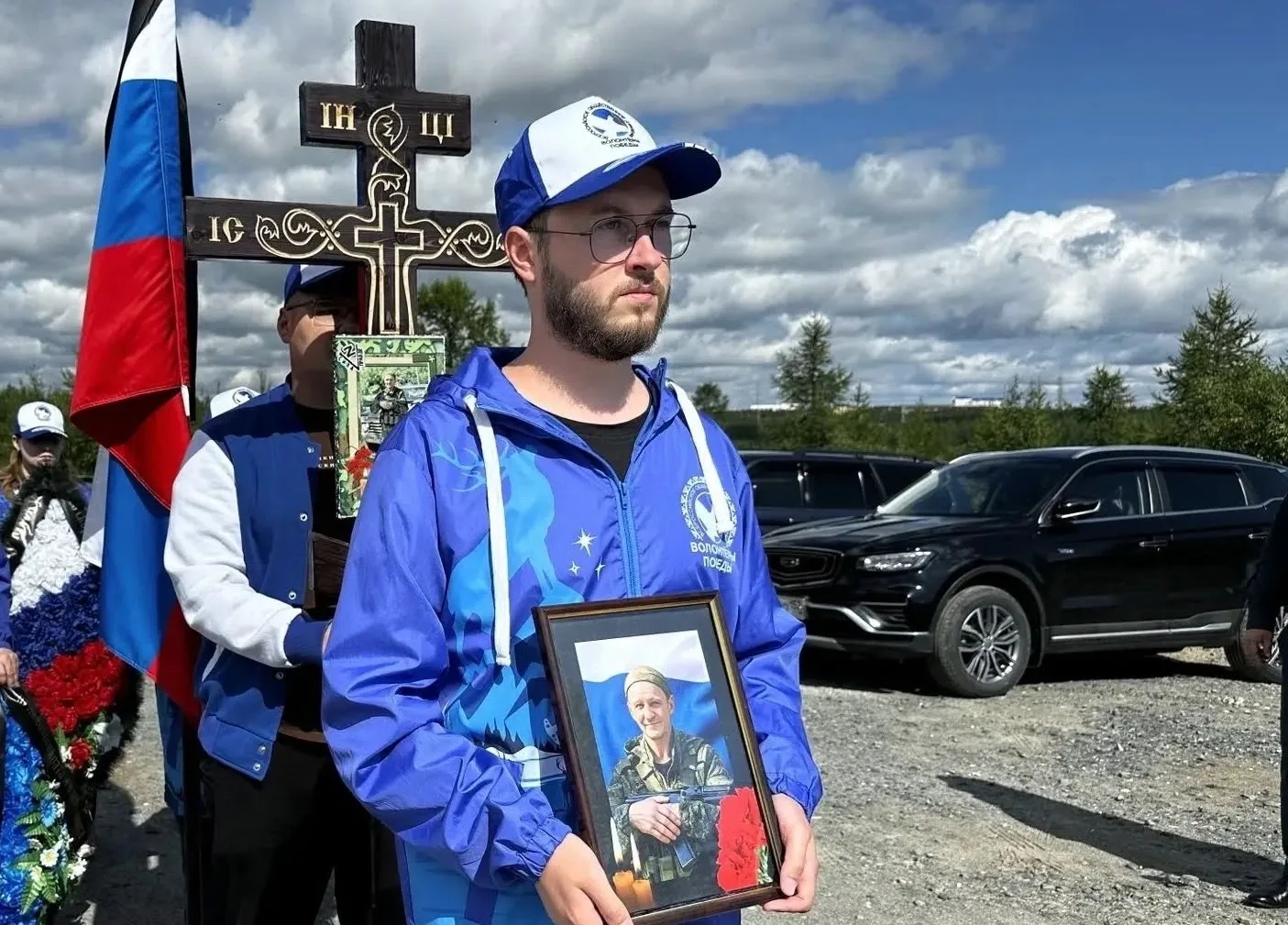 Сегодня мы простились с нашим земляком, сержантом Иваном Васильевичем Комаровым, погибшим при выполн