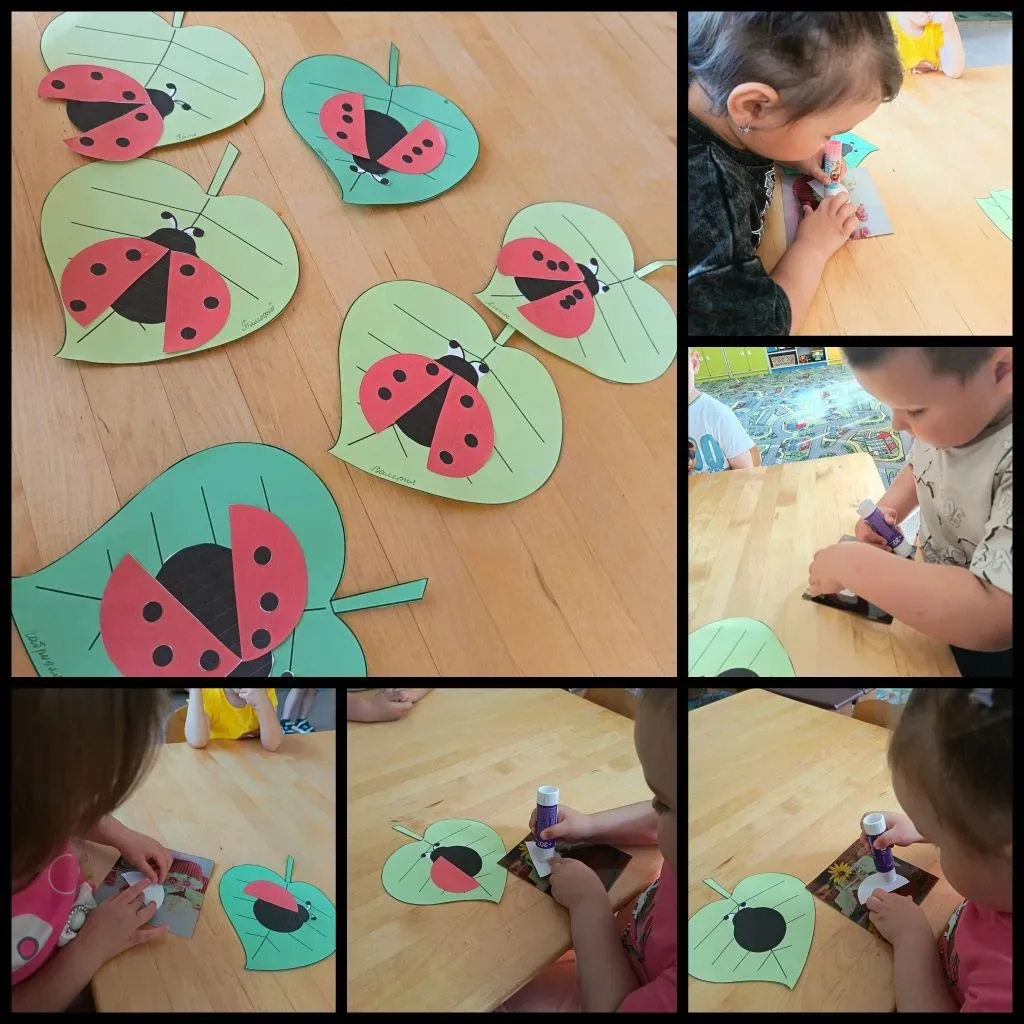 🐞 Аппликация «Божья коровка» — это не только увлекательная поделка, но и развивающее з...