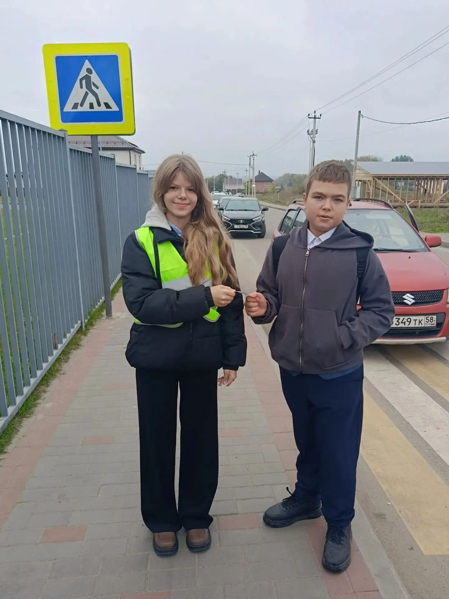 🚦Отряд ЮИД "Мотор" школы № 1 в рамках мероприятий, провёл рейд, в ходе которого участн...