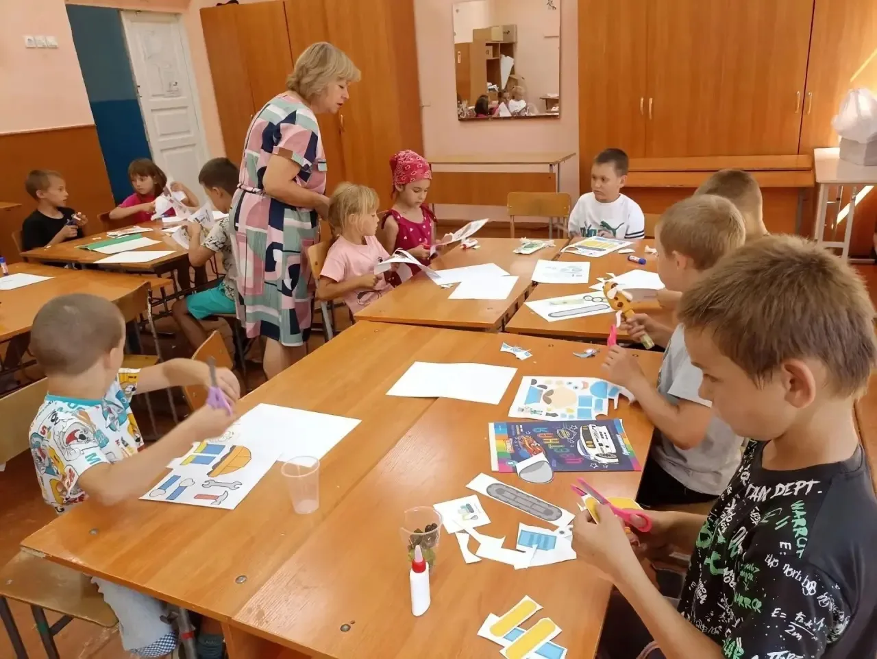 11 августа в пришкольном лагере «Солнышко» прошло увлекательное мероприятие «Мир профес...