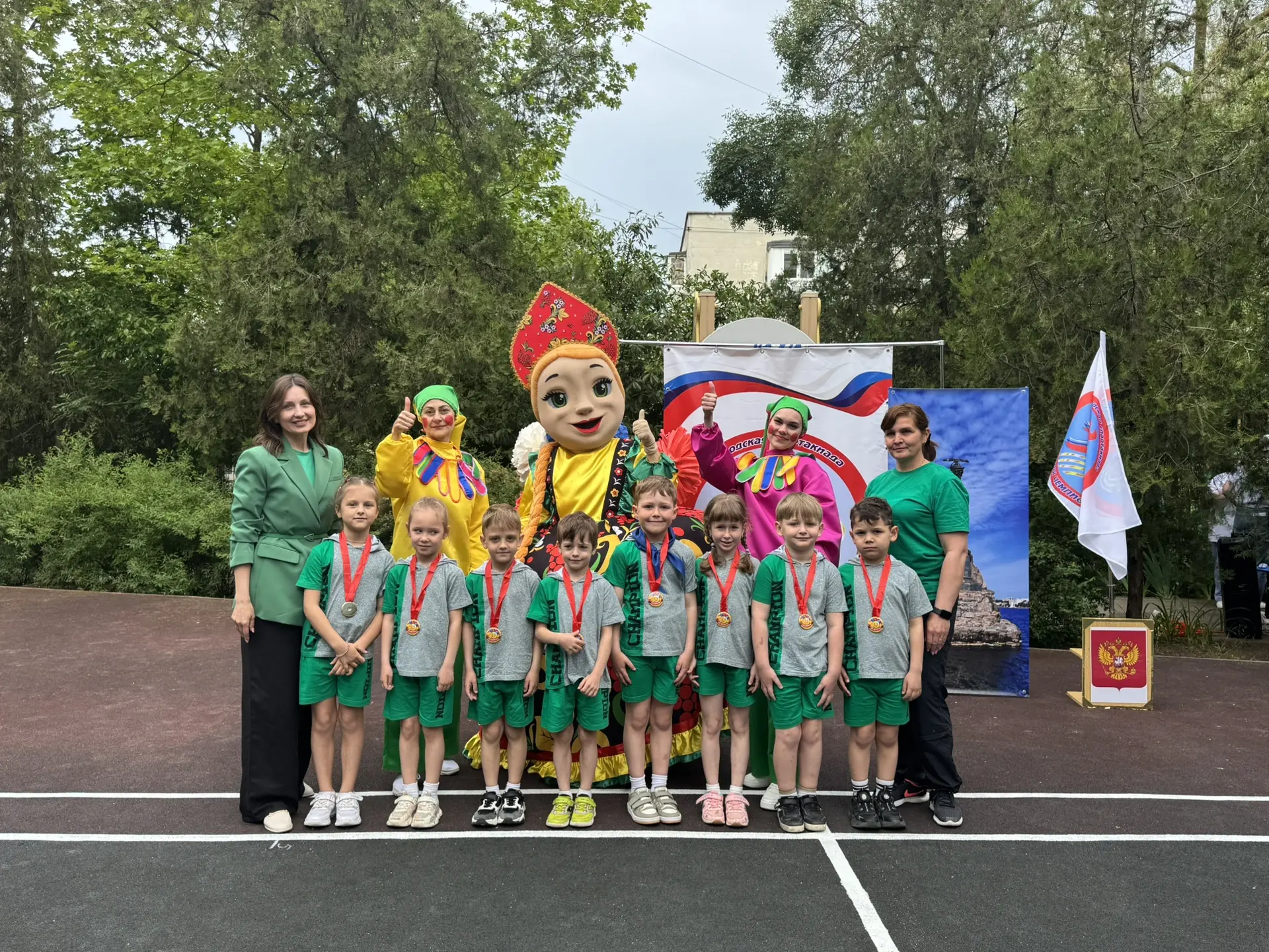 🎉 Сегодня состоялась городская спартакиада «Игры Чемпионов» среди дошкольных образоват...