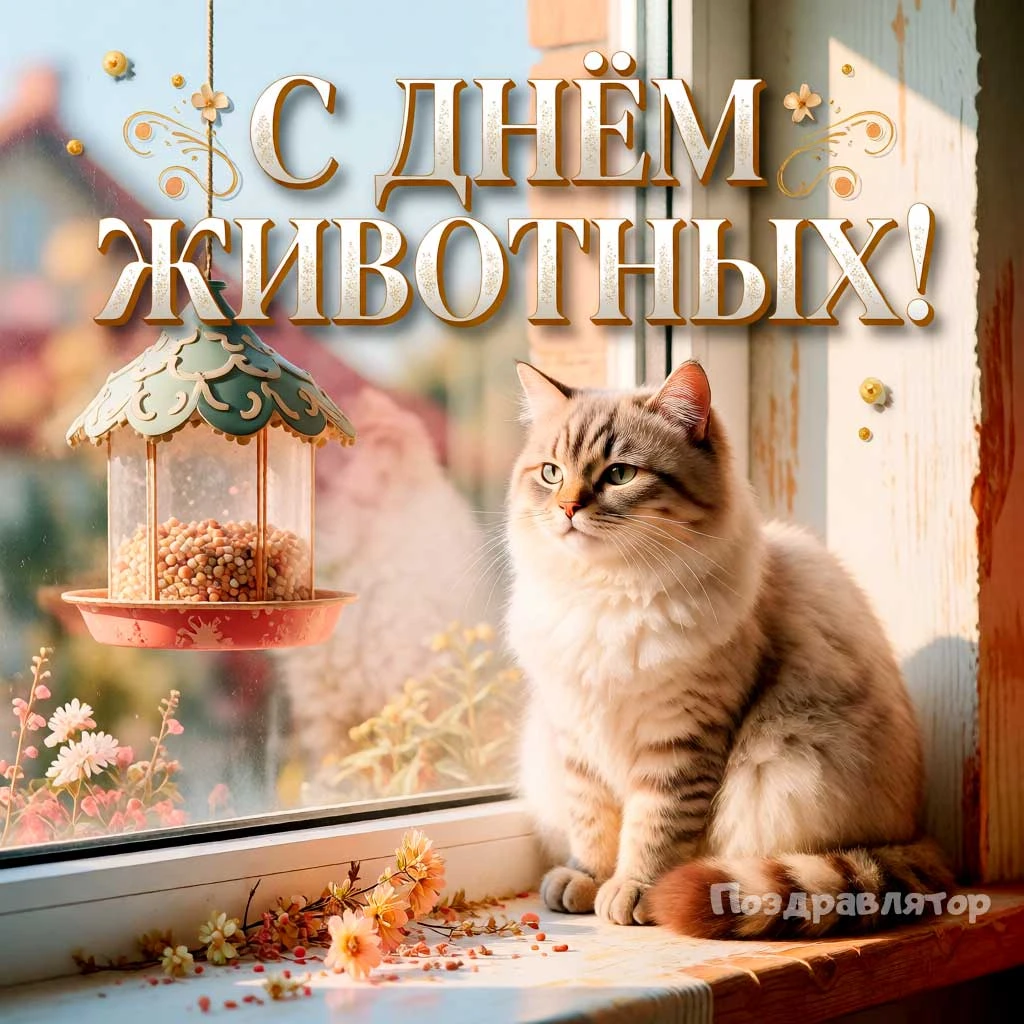 4 Октября - Всемирный день животных! ✨