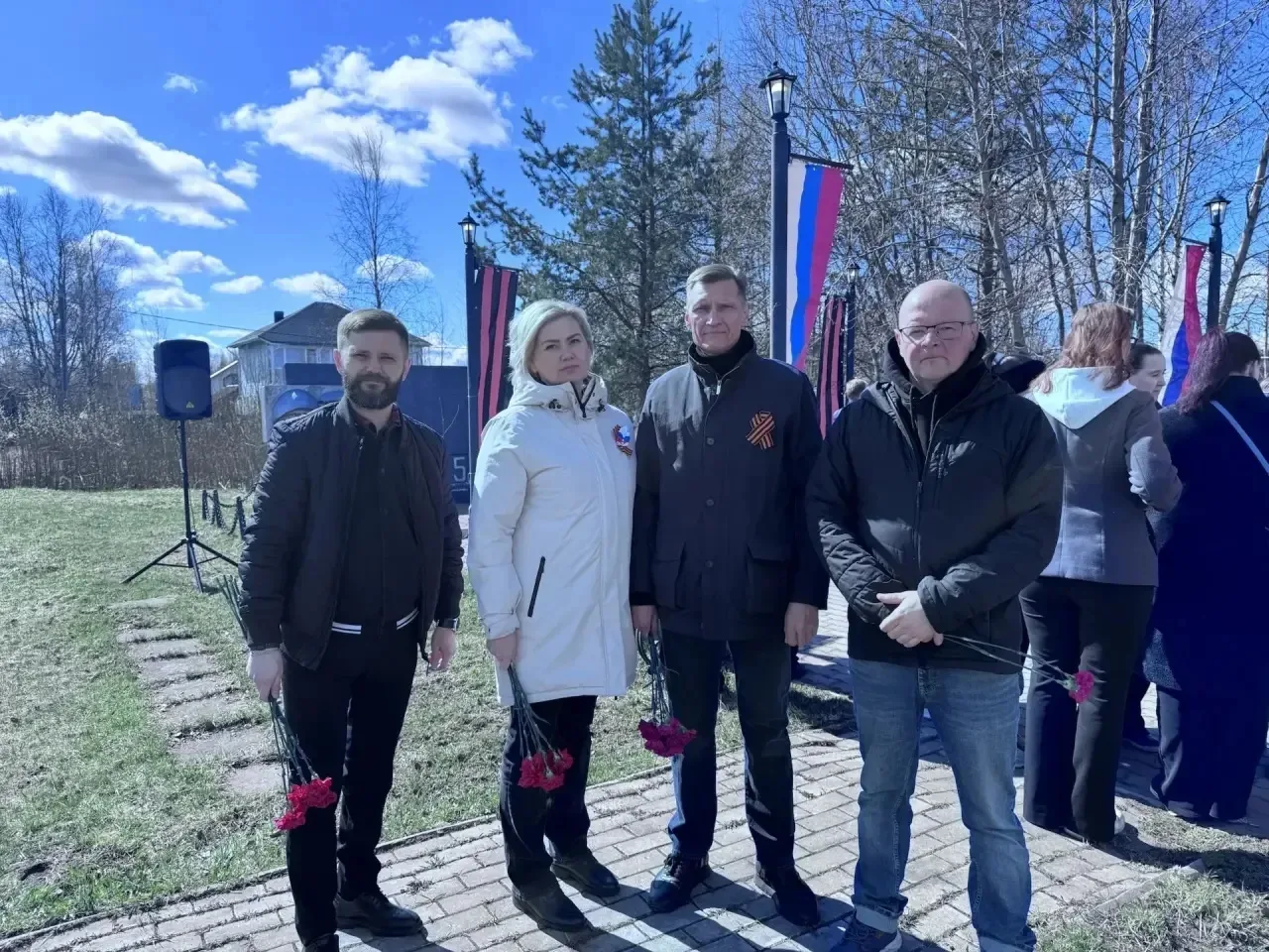 Главный врач Виктор Амосов вместе с сотрудниками больницы принял участие в мероприятиях муниципалите