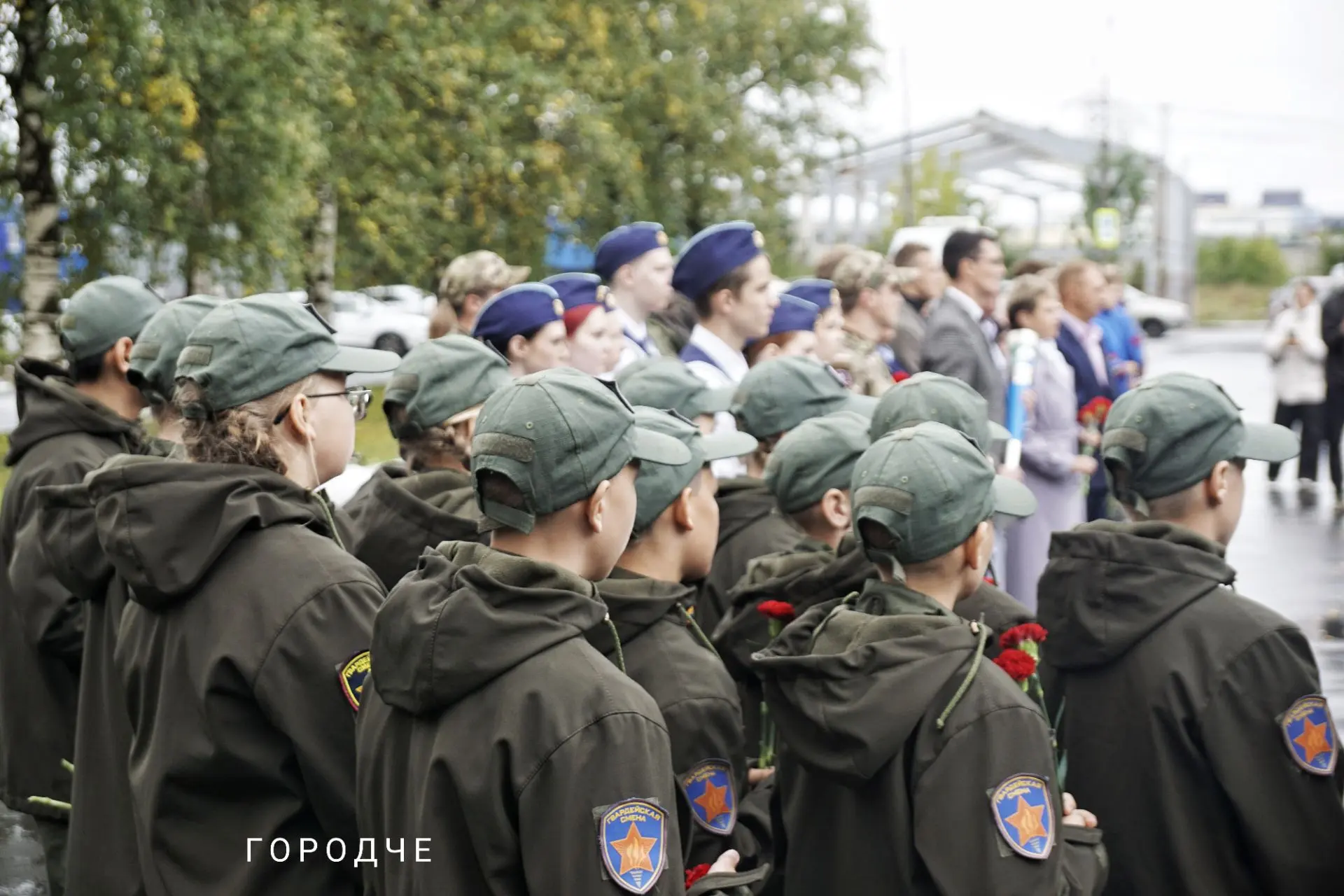 Череповец передал Вечный огонь в Кириллов.