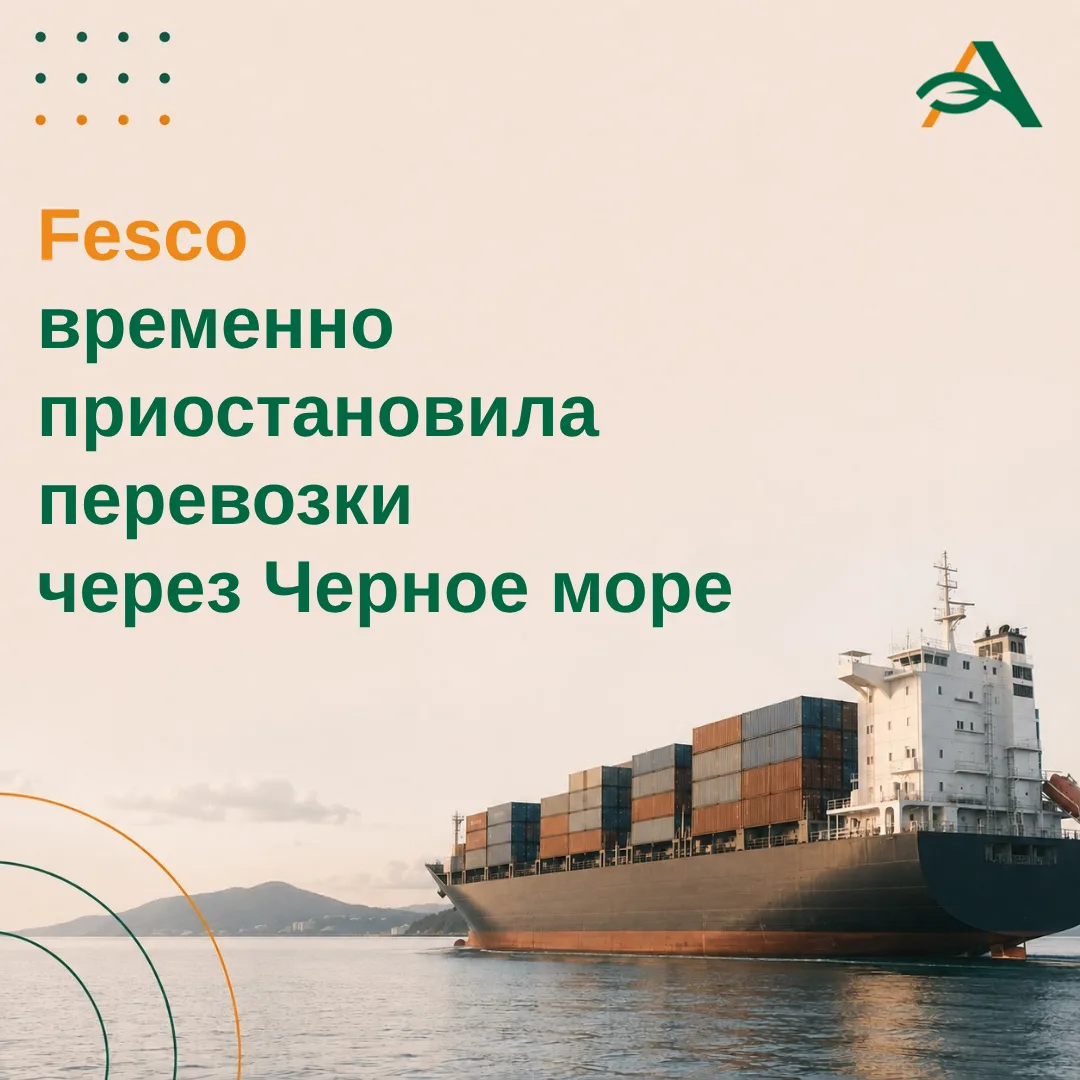 Fesco приостановила прием заявок на перевозки через Черное море